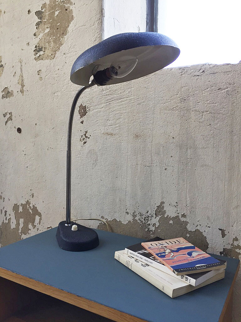 Black vintage lamp
