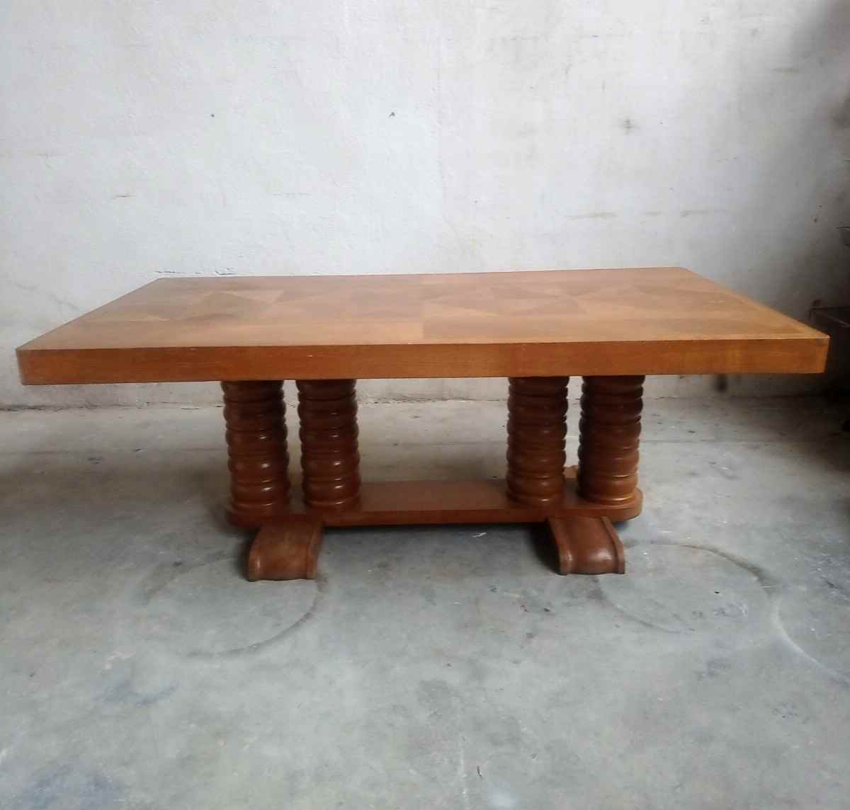 Art deco dining table