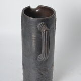 Handmade stoneware pitcher
