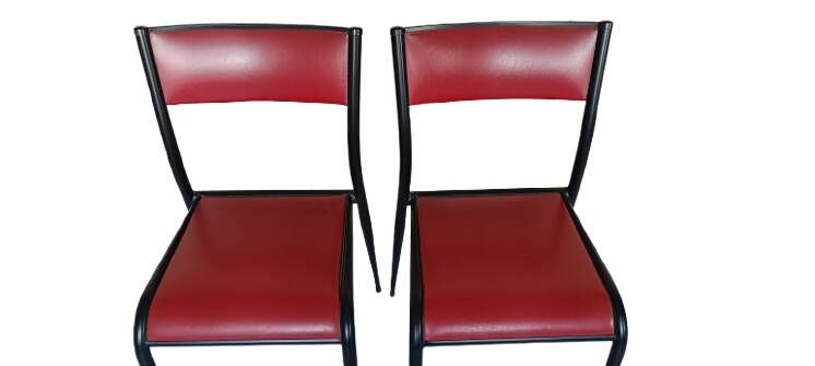 Set of 2 restored Mullca 510 chairs
