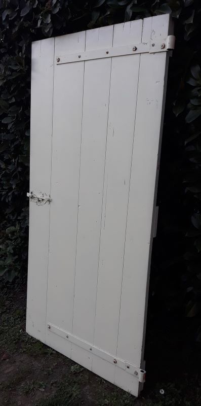 Door h175xl89.8cm cellar, outbuilding