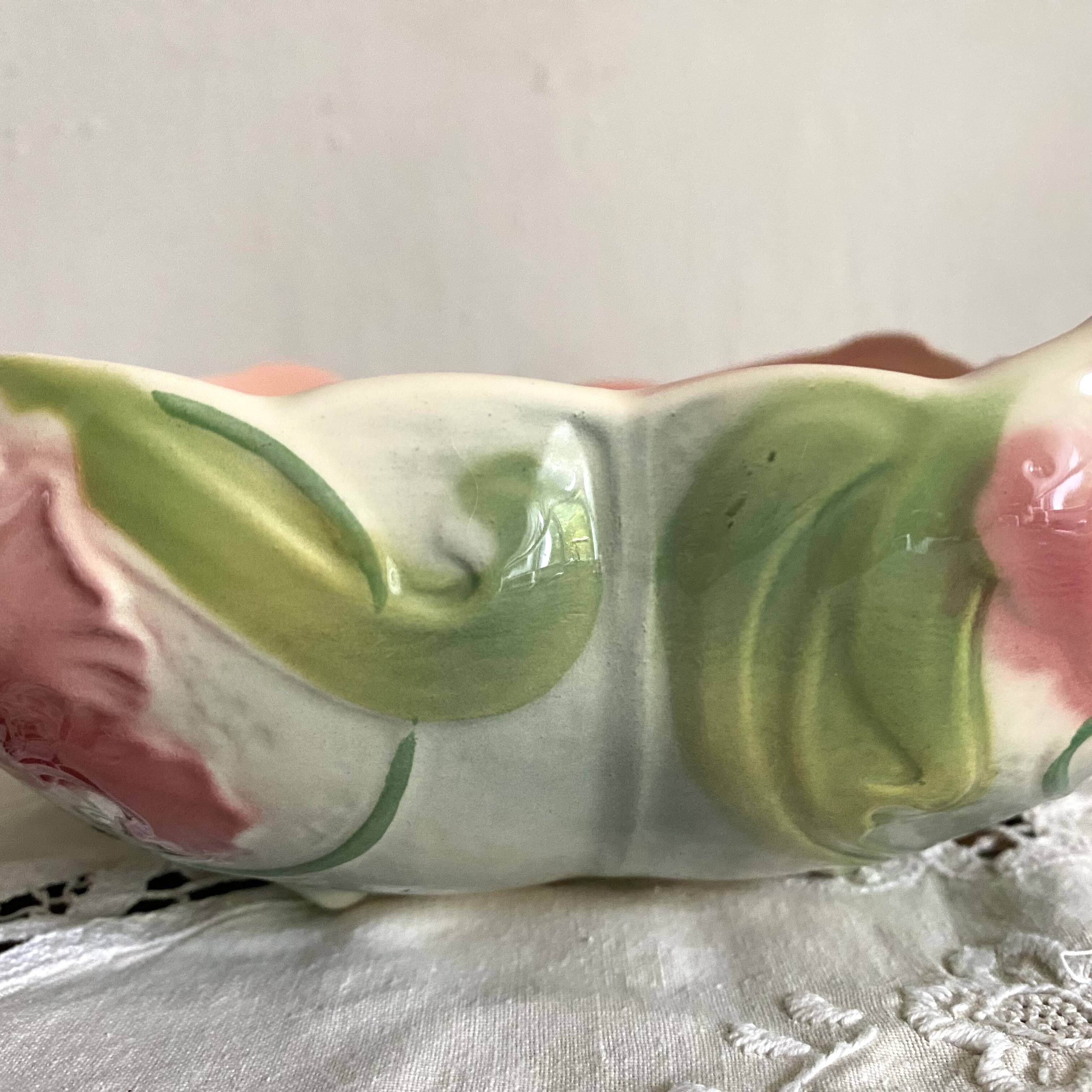 St Clément France Art Nouveau slip dish