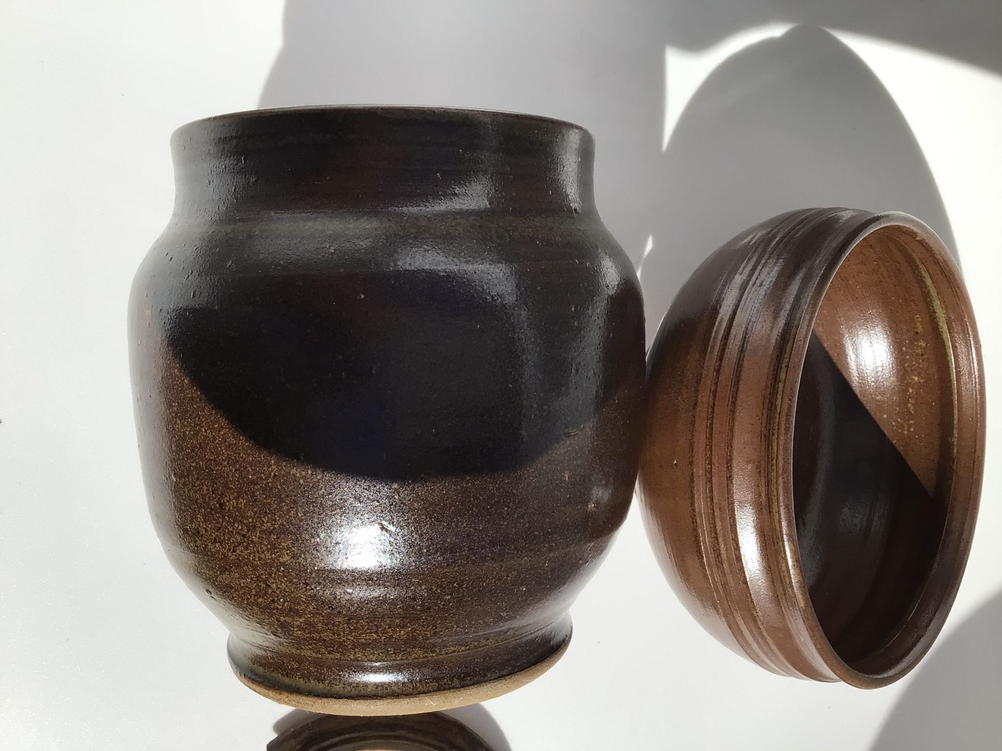 Pot lid and bowl Volkoff Vallauris
