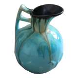 Flamed earthenware pitcher