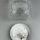 1960s/70s Ceiling Lamp, Flush Mount Glass, German Design