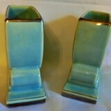Pair of art deco vases