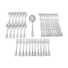 Christofle - Silver Plated Cutlery set - Marly collection - 45-piece/10-pax. - France, 1935-1983