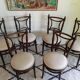 Set of 6 Fischel bistro chairs, early 1900s