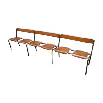 Banc industriel de Mullca France 1950s