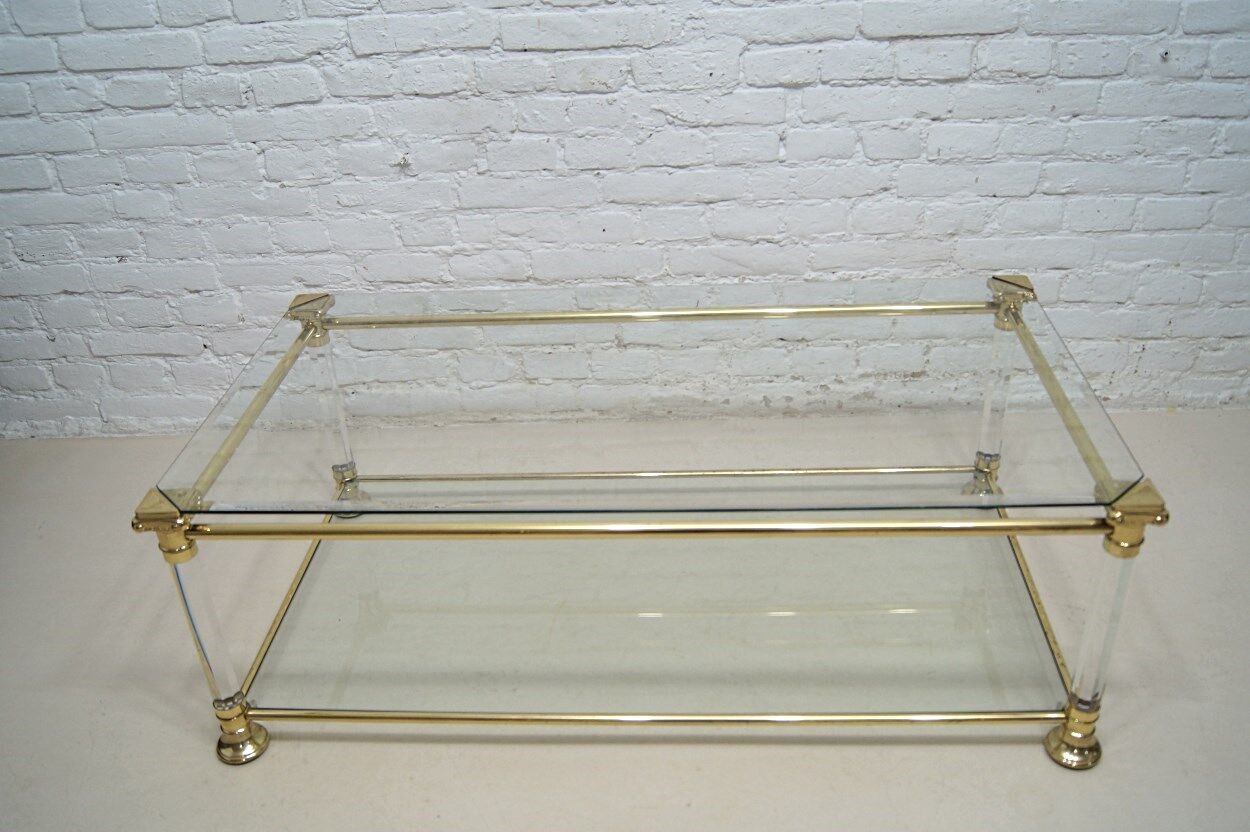 Hollywood Regency style Italian coffee table, 1970s