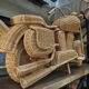 Motorcycle harley davidson rattan 1980