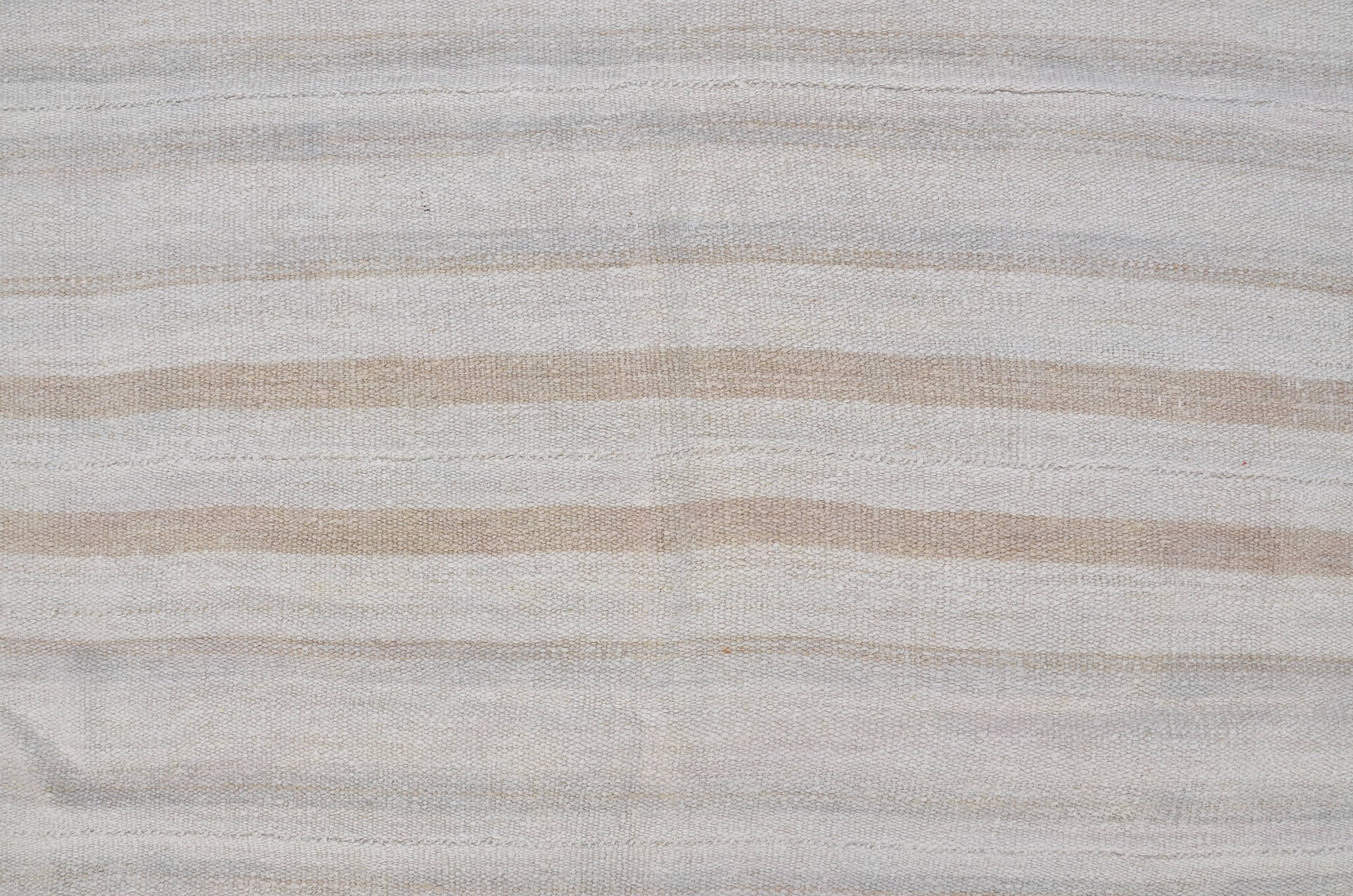 Turkish Handwoven Hemp Kilim Rug, sku 3663