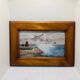 Painting: seascape - seaside in Brittany signed À Jabiol around 1900