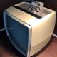 Vintage portable television Pathe Marconi 70s