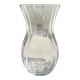 Large baluster vase in fluted crystal from the Daume house, France.