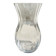 Large baluster vase in fluted crystal from the Daume house, France.