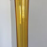 Vase soliflore verre ambré style Murano