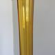Murano style amber glass soliflore vase