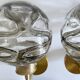 Pair Vintage Murano Glass Wall Lights