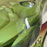 Grande coupe cristal Murano années 60