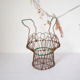 Vintage egg basket