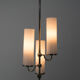 Art deco tubular chandelier, 1930s