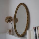 Mirror oval made in France 41x64cm