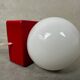 Vintage table/wall lamp – porcelain and opaline