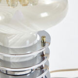 Table lamp with Murano glass lampshade