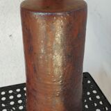 Old bottle in pyrity sandstone