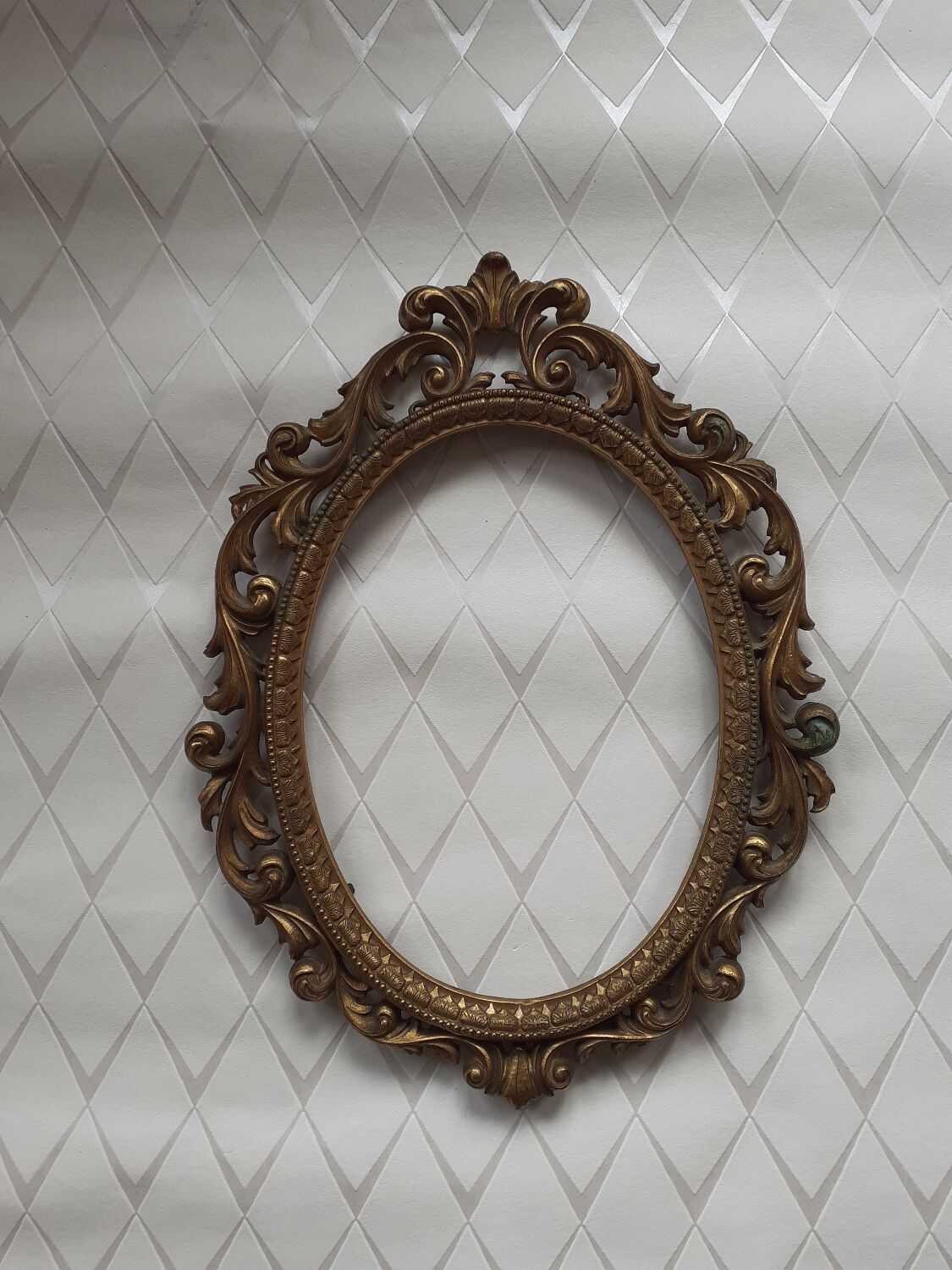 Cadre ovale bronze Brevettato 33 cm
