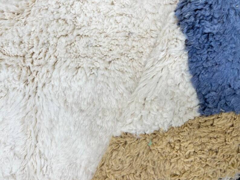 Handmade wool rug 2.4/1.6m Moroccan