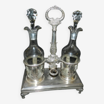 Louis Philippe period solid silver vinegar cruet