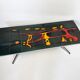 Mid-century coffee table with ceramic top by Adri Belgium.