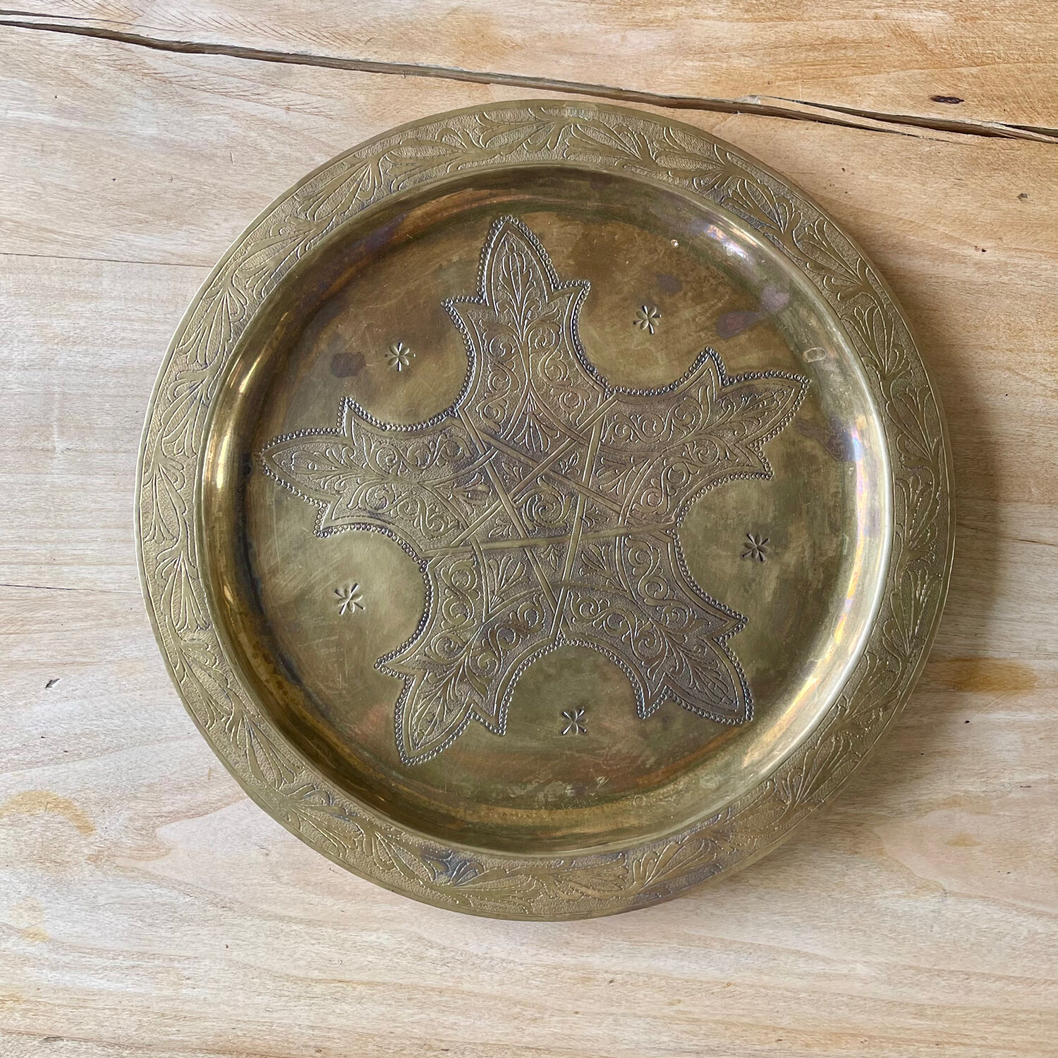 Brass tray