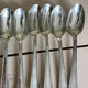 Set of 12 vintage soup spoons Arr deco Argental