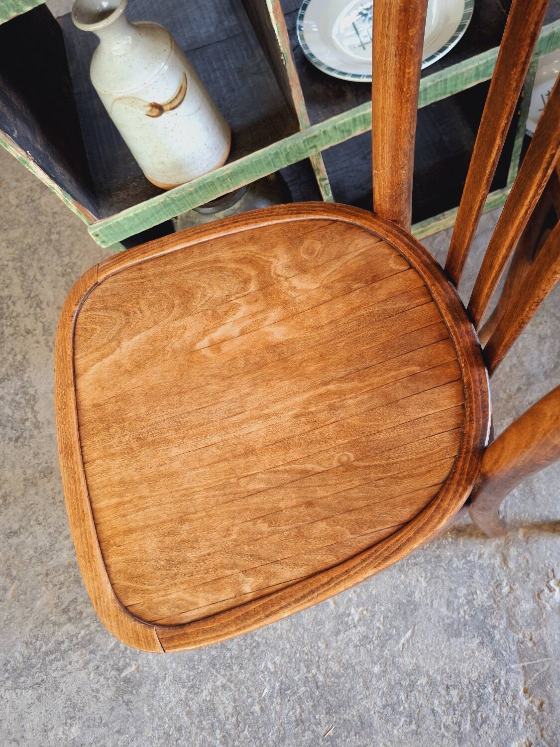 Old bistro chairs