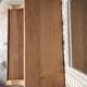 Bureau secrétaire console bois clair vintage Alphonse avec tiroir