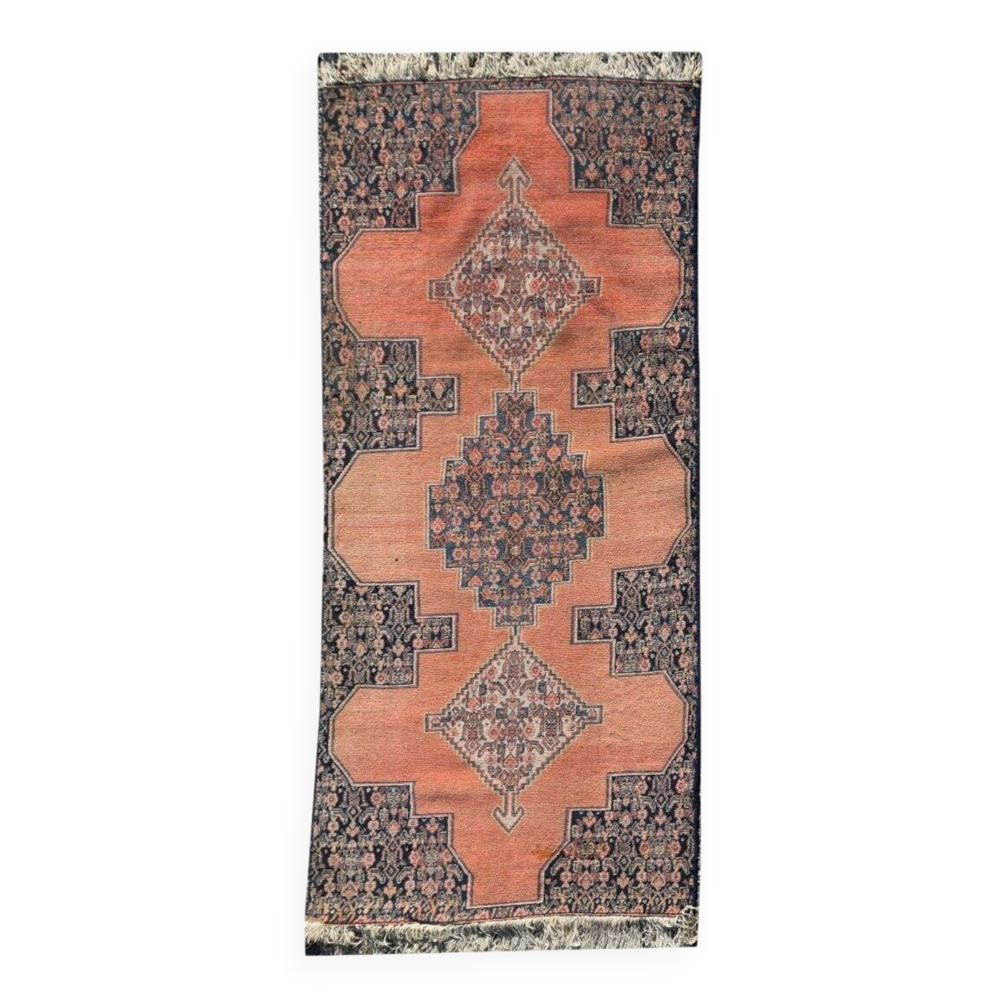 Oriental carpet Iran Senneh: 1.57 x 0.70 metres