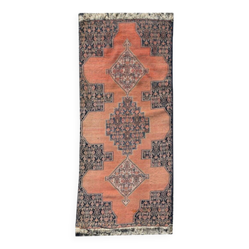Oriental carpet Iran Senneh: 1.57 x 0.70 metres