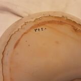 Empty enamelled ceramic pocket chicken