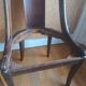 Chaises gondoles empire