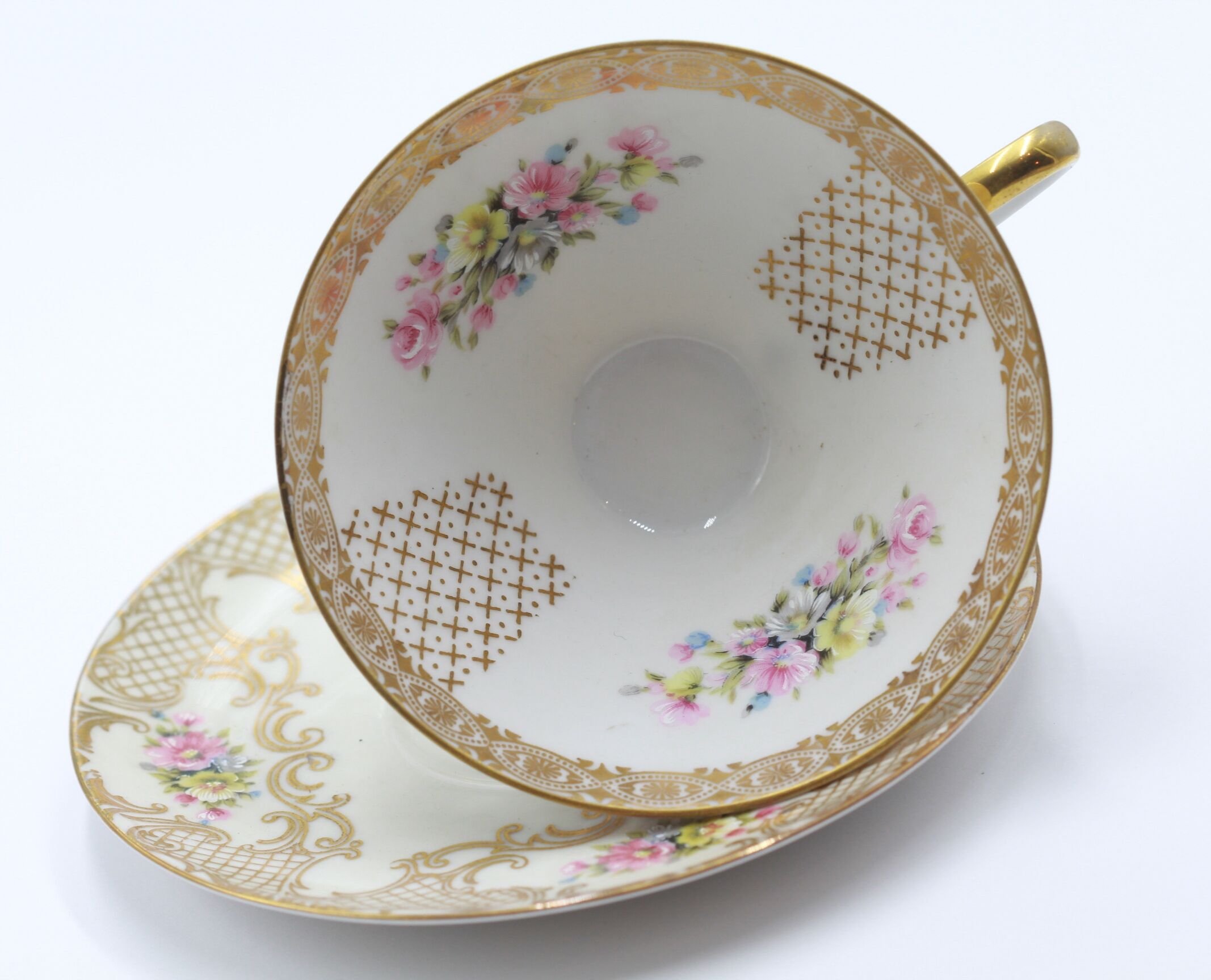 Old cup and saucer