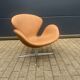Fritz Hansen Swan Chair 05-‘67 Cognac Camel leather AS NEW