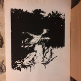 Signed and numbered lithograph by Yankel