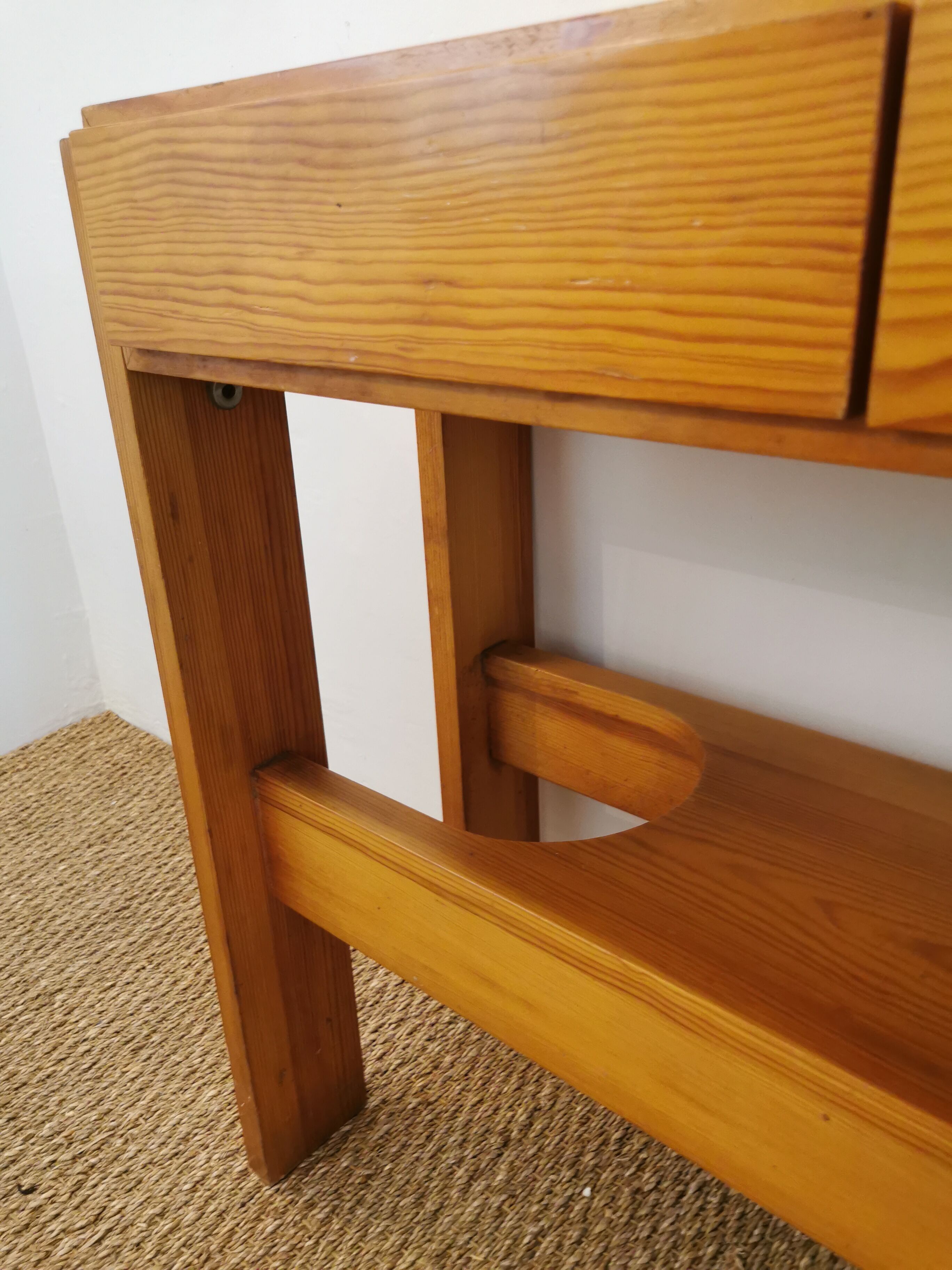 Minimalist console in vintage, 60s