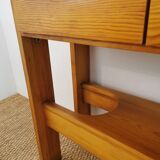 Minimalist console in vintage, 60s
