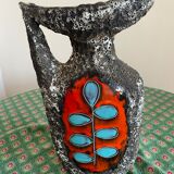 Vintage italian pugi vase 50s