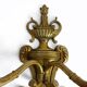 Bronze wall sconces Louis XVI, Belle Époque circa 1880–1910