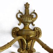 Bronze wall sconces Louis XVI, Belle Époque circa 1880–1910